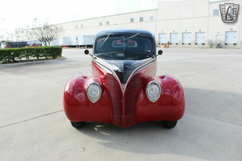 Maroon Silver 1939 Ford Sedan Delivery302 CID V8 4 Speed Automatic Available N image 5