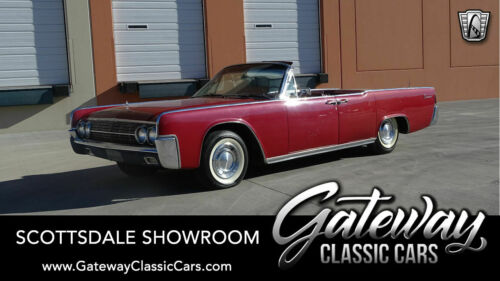 Royal Red 1962 Lincoln Continental430 CID V8 3 Speed Automatic Available Now!