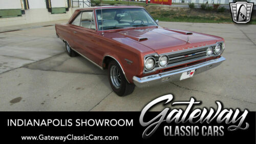 Bronze 1967 Plymouth GTX440 V8 3 Speed Automatic Available Now!