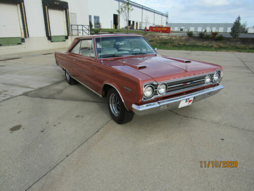 Bronze 1967 Plymouth GTX440 V8 3 Speed Automatic Available Now! image 2