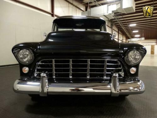 Black 1955 Chevrolet Cameo Truck 350 CID V8 Automatic Available Now! image 3