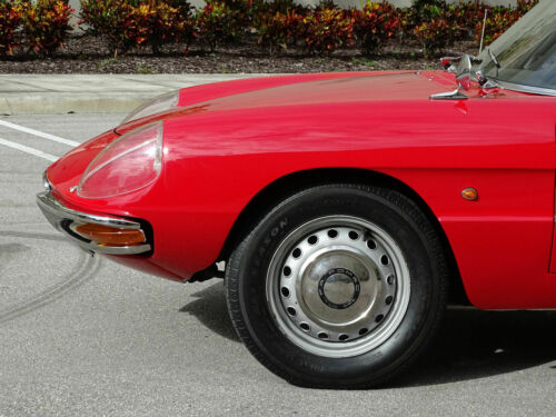 Red 1967 Alfa Romeo Spider1570 cc 4 CYL 5 Speed Manual Available Now! image 8