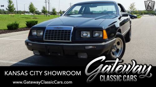 Black 1983 Ford Thunderbird2.3 Liter 4 Cylinder 5 Speed Manual Available Now!