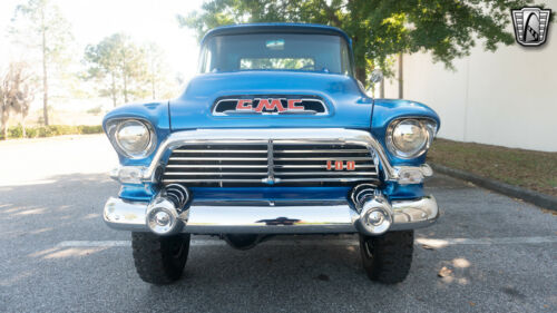 Cumulus Blue 1957 GMC 100 Pickup 347 CID V8 4 Speed Manual Available Now! image 2