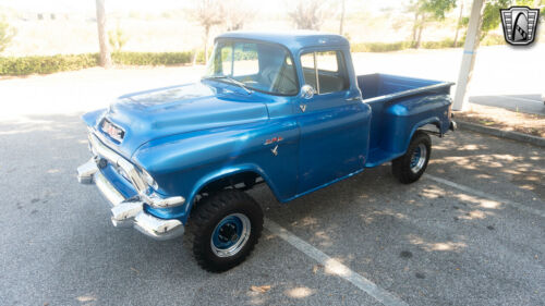 Cumulus Blue 1957 GMC 100 Pickup 347 CID V8 4 Speed Manual Available Now! image 3