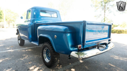 Cumulus Blue 1957 GMC 100 Pickup 347 CID V8 4 Speed Manual Available Now! image 4