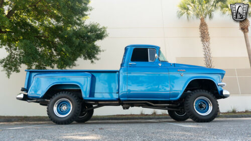 Cumulus Blue 1957 GMC 100 Pickup 347 CID V8 4 Speed Manual Available Now! image 6