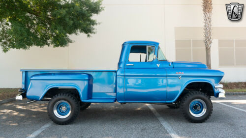 Cumulus Blue 1957 GMC 100 Pickup 347 CID V8 4 Speed Manual Available Now! image 7