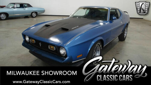 Blue 1971 Ford Mustang 2 Doors 429ci Big Block V-83 Speed Automatic Available