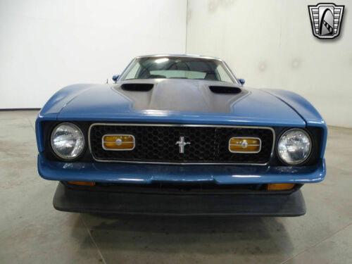 Blue 1971 Ford Mustang 2 Doors 429ci Big Block V-83 Speed Automatic Available image 3