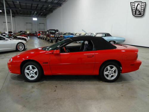 Red 1998 Chevrolet Camaro Convertible 5.7L V8F OHV 4 Speed Automatic w/ Elec image 4