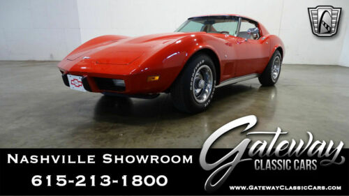 Red 1977 Chevrolet Corvette350 CID V8 3 Speed Automatic Available Now!