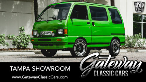 Green 1989  Hijet843 CC 3 Cylinder3 Speed Manual Available Now!