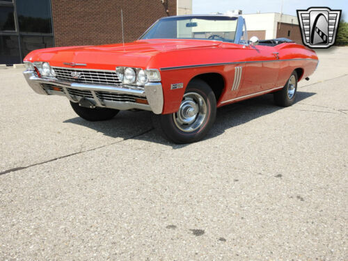 Red 1968 Chevrolet Impala Convertible 427 CID V8 M-20 4 Speed Manual Available N image 7