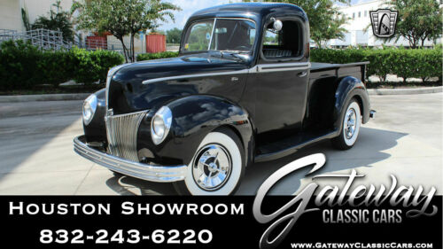 Black 1940 Ford Pickup322 CID V8 3 Speed Manual Available Now!