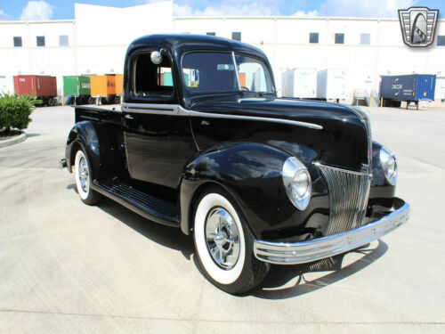 Black 1940 Ford Pickup322 CID V8 3 Speed Manual Available Now! image 4