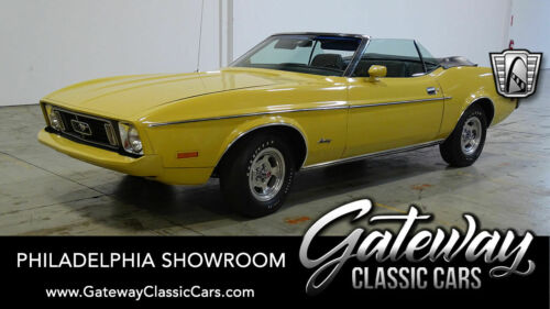 Light Yellow Gold 1973 Ford Mustang302 V8 C4 Automatic Available Now!