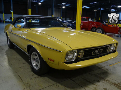 Light Yellow Gold 1973 Ford Mustang302 V8 C4 Automatic Available Now! image 5