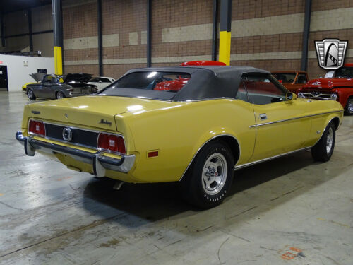 Light Yellow Gold 1973 Ford Mustang302 V8 C4 Automatic Available Now! image 7