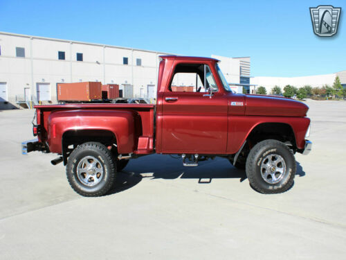 Burgundy 1965 Chevrolet K10350 CID V8 3 Speed Automatic Available Now! image 4