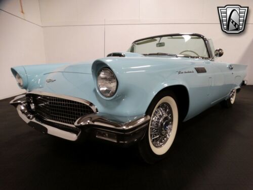Blue 1957 Ford Thunderbird Convertible 312 CID V8 3 Speed Automatic Available No image 3