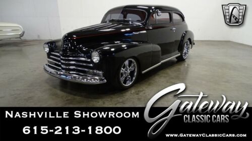 Black 1948 Chevrolet Fleetmaster350 CID V8 3 Speed Automatic Available Now!