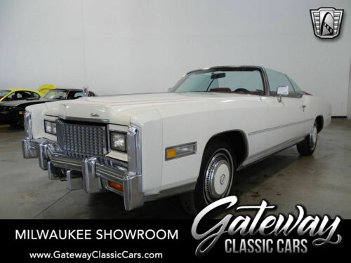 White 1976 Cadillac Eldorado 2 Doors 500ci 3 Speed Automatic Available Now!