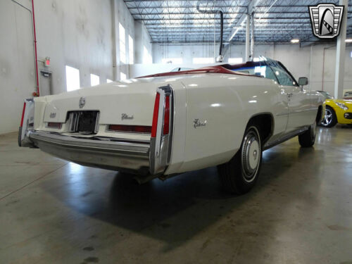 White 1976 Cadillac Eldorado 2 Doors 500ci 3 Speed Automatic Available Now! image 8