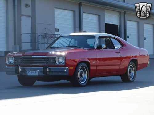 Rallye Red 1973 Plymouth Duster225 6-Cylinder 3 Speed Automatic Available Now! image 3