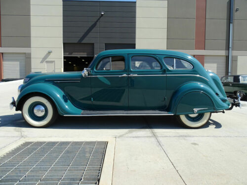 Green 1937 Chrysler AirFlowI-83 Speed Manual Available Now! image 2