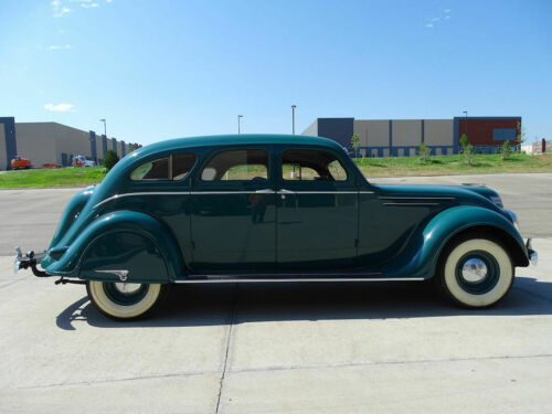 Green 1937 Chrysler AirFlowI-83 Speed Manual Available Now! image 5