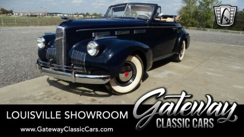 Blue 1940 Cadillac LaSalle Convertible 322 CI V8 3 Speed Manual Available Now!