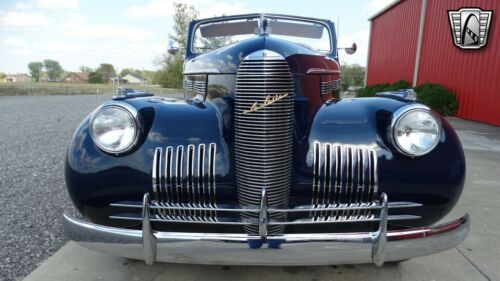 Blue 1940 Cadillac LaSalle Convertible 322 CI V8 3 Speed Manual Available Now! image 2