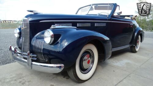 Blue 1940 Cadillac LaSalle Convertible 322 CI V8 3 Speed Manual Available Now! image 3