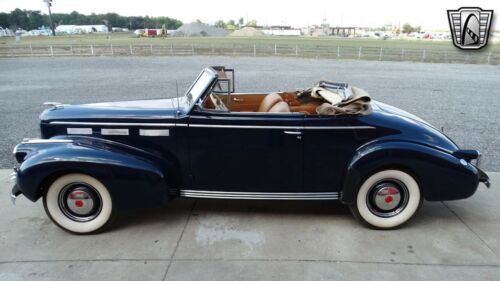 Blue 1940 Cadillac LaSalle Convertible 322 CI V8 3 Speed Manual Available Now! image 6