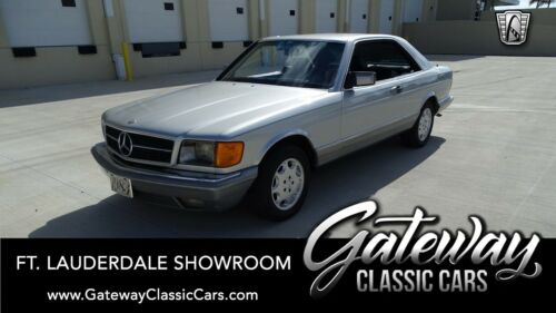 Silver 1983 Mercedes-Benz 380SEC Coupe 3.8L V8 4 Speed Automatic Available Now!