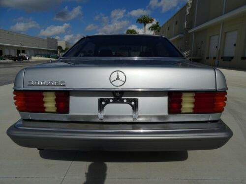 Silver 1983 Mercedes-Benz 380SEC Coupe 3.8L V8 4 Speed Automatic Available Now! image 8