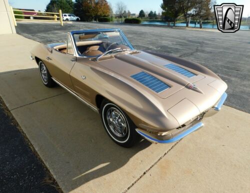 Saddle Tan 1963 Chevrolet Corvette327 V8 Power Glide Automatic Available Now! image 3