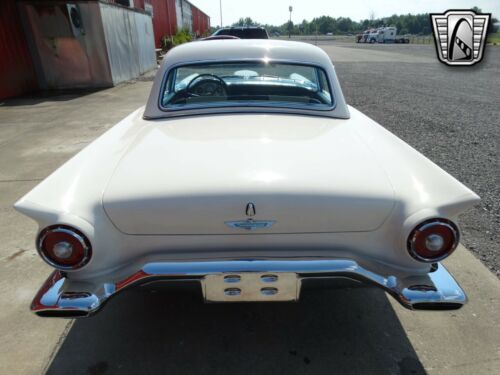 White 1957 Ford Thunderbird Convertible 312 CID V8 3 Speed Automatic Available N image 6