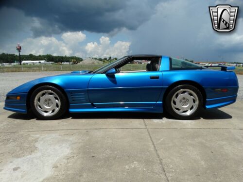 Quazar Blue Metallic 1992 Chevrolet Corvette Coupe 5.7L V8 FI6 Speed Manual Av image 4