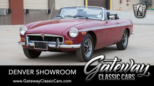 Damascus Red 1974 MG MGBI-4 4 Speed manual Available Now!