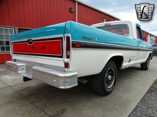Blue/White 1971 Ford F100 Truck 360 CID V8 4 Speed Automatic Available Now! image 7