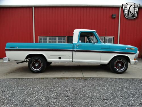 Blue/White 1971 Ford F100 Truck 360 CID V8 4 Speed Automatic Available Now! image 8