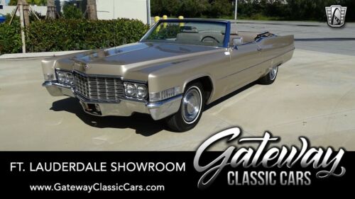 Light Gold 1969 Cadillac DeVille472 V8 3 Speed Automatic Available Now!