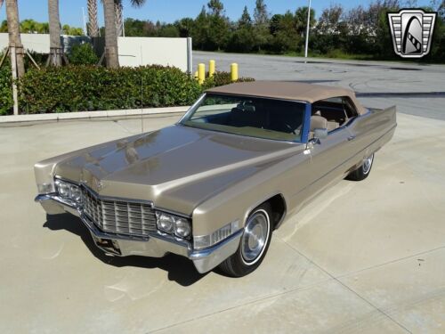 Light Gold 1969 Cadillac DeVille472 V8 3 Speed Automatic Available Now! image 3
