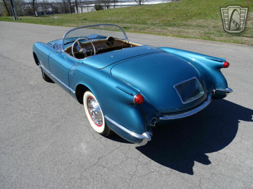 Blue 1955 Chevrolet Corvette Convertible 265 CID V8 2 Speed Automatic Available image 5