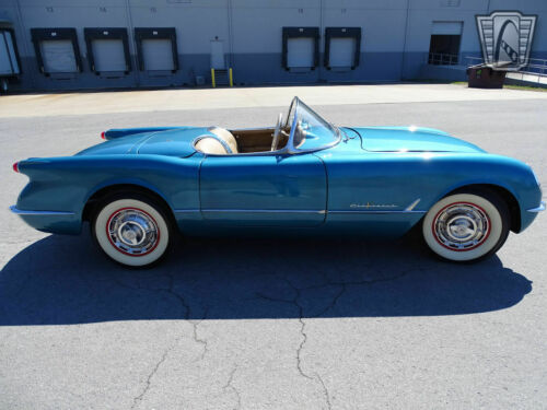Blue 1955 Chevrolet Corvette Convertible 265 CID V8 2 Speed Automatic Available image 8