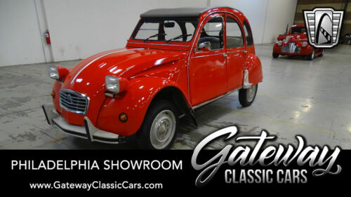 Red 1985  2CV6602CC 4 SPEED MANUAL Available Now!