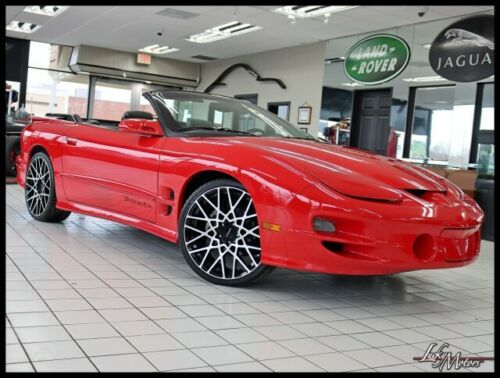 1998  Firebird Trans Am Convertible 58443 Miles Bright Red Coupe 5.7L SFI