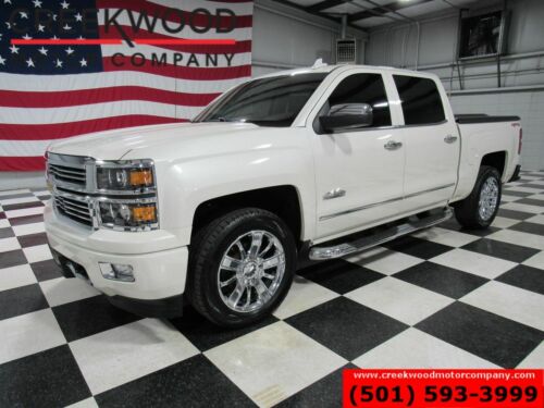 2015  Silverado 1500 High Country 4x4 1 Owner White Loaded Financing
